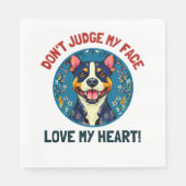 Pitbullehond Servet (Voorkant)