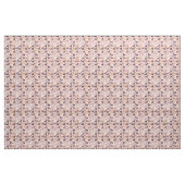 Pitbullehonden koffieliefilroze stof (Yard (91,4 cm))