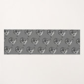 Pitbullepatroon yoghandel yogamat (Voorkant (horizontaal))