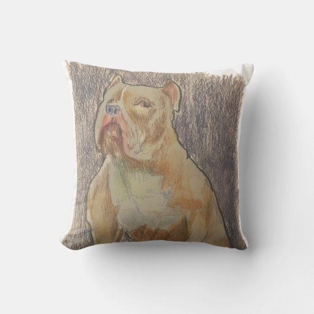 pitbullkussen kussen (Voorkant)