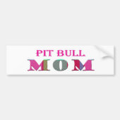 PitBullMa Bumpersticker (Voorkant)