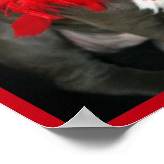 Pitbullpuppy poster (Hoek)