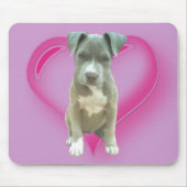 Pitbullpuppymousepad Muismat (Voorkant)