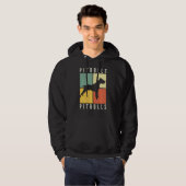 Pitbulls Dog Design Hoodie (Voorkant volledig)