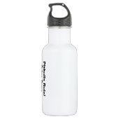 Pitbulls-regel! Andere Dogs Drool. Waterflessen Waterfles (Achterkant)