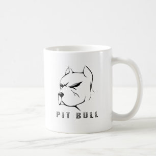 Pitbulltekening Koffiemok