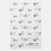 Pitcairn Aviation Theedoek (Verticaal)