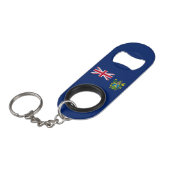 Pitcairn-eilanden Vlag Mini Flessenopener (Voorkant Gekanteld)