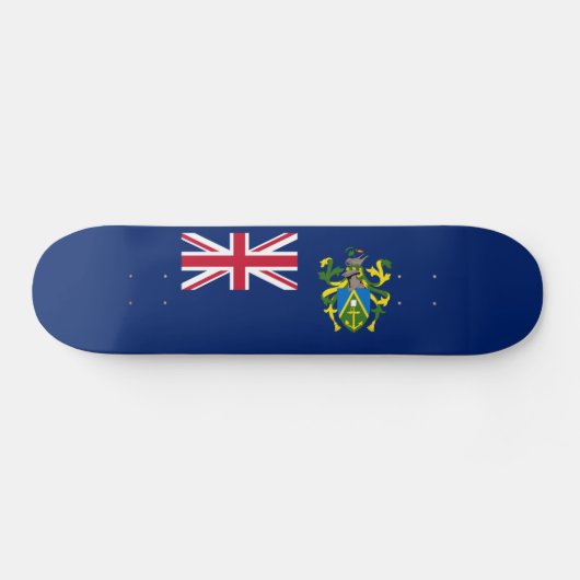 Pitcairn-eilanden Vlag Persoonlijk Skateboard (Horizontaal)