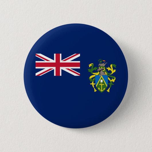 Pitcairn-eilanden Vlag Ronde Button 5,7 Cm (Voorkant)