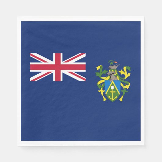 Pitcairn-eilanden Vlag Servet (Voorkant)