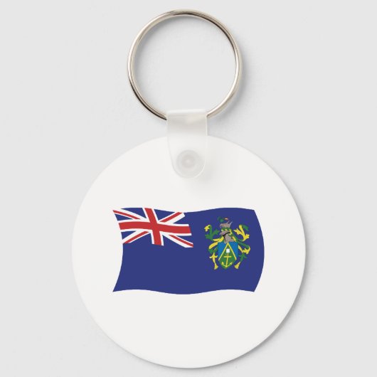 Pitcairn-eilanden Vlag Sleutelhanger (Voorkant)