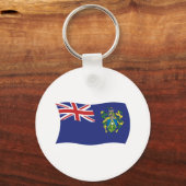 Pitcairn-eilanden Vlag Sleutelhanger (Voorkant)