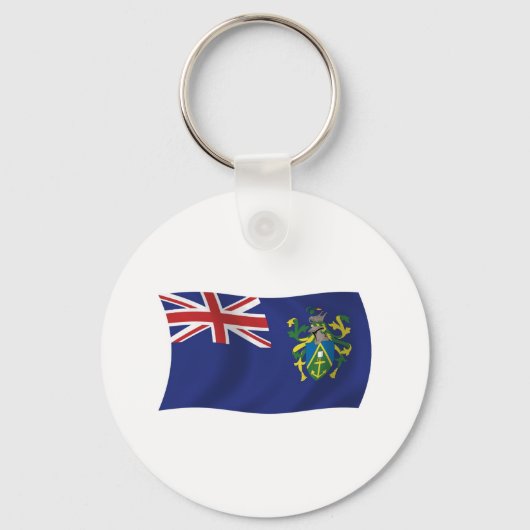 Pitcairn-eilanden Vlag Sleutelhanger (Voorkant)