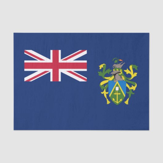 Pitcairn-eilanden Vlag Tissuepapier (Voorkant)