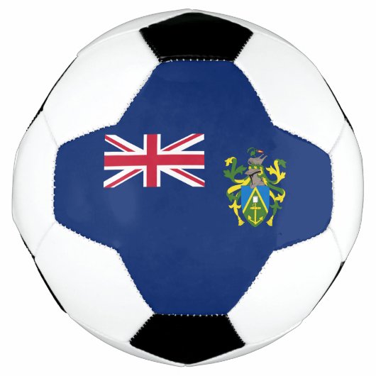 Pitcairn-eilanden Vlag Voetbal (Voorkant)