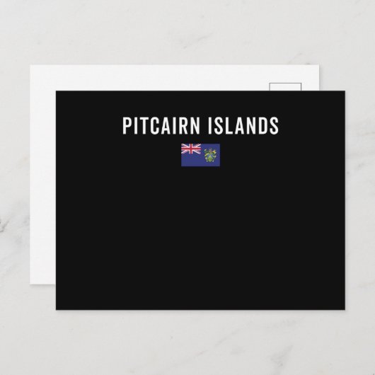 Pitcairn Islands Flag - Patriotic Flag Briefkaart (Voorkant / Achterkant)