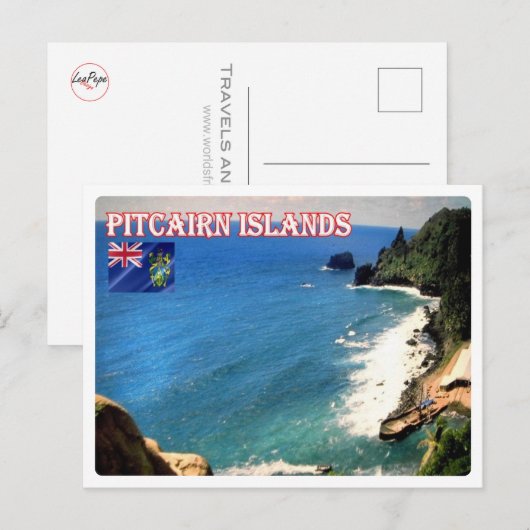 Pitcairneilanden - Pitcairnland - Briefkaart (Voorkant / Achterkant)