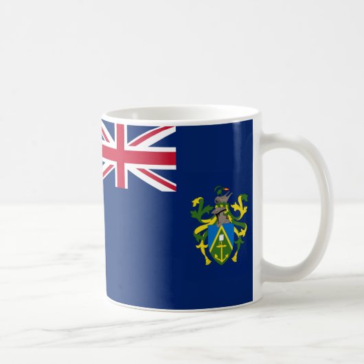 Pitcairneilanden Vlag Keramische Koffie Mok (Rechts)