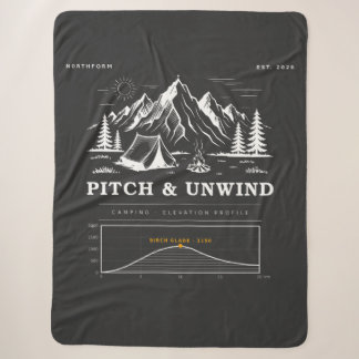 Pitch And Unwind Camping Höhenprofil  Sherpa Deken