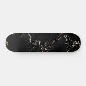 Pitch Black Desert Marmer Persoonlijk Skateboard (Horizontaal)