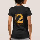 Pitch Black Polo Team Petite T (Achterkant)