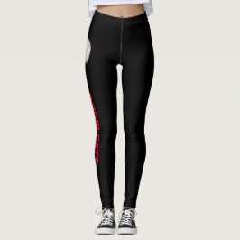 Pitch de bal Uitmuntende Baseball Gepersonaliseerd Leggings