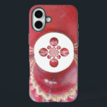 Pitch Kaleidoscope: Cricketballen Het hart van het iPhone 16 Plus Hoesje<br><div class="desc">"Pitch Kaleidoscope" - Cricketballen in het hart van het spel Dit "Pitch Kaleidoscope" -ontwerp biedt een abstracte en artistieke blik in het hart van cricket, waarbij de iconische rode cricketbal wordt gemengd met de grond die het siert - het veld. De spiraalvormige caleidoscoop van cricketballen, schijnbaar tevoorschijn komend uit het...</div>