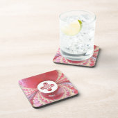 Pitch Kaleidoscope: Cricketballen Het hart van het Drankjes Onderzetter (Rechterzijde)