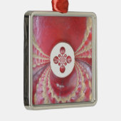 Pitch Kaleidoscope: Cricketballen Het hart van het Metalen Ornament (Rechts)