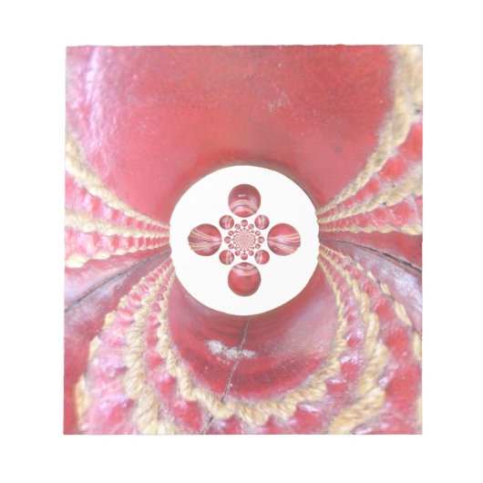 Pitch Kaleidoscope: Cricketballen Het hart van het Notitieblok (Voorkant)