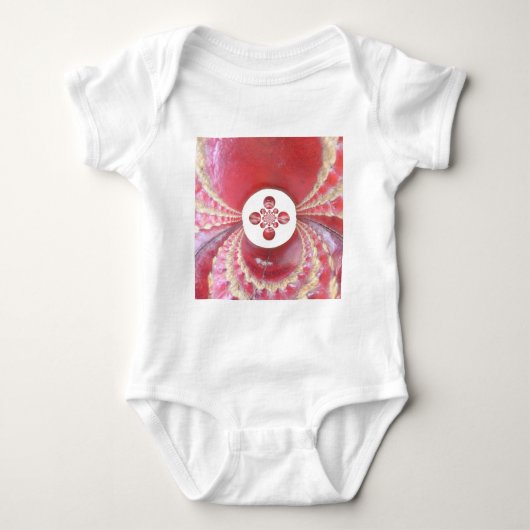 Pitch Kaleidoscope: Cricketballen Het hart van het Romper (Voorkant)