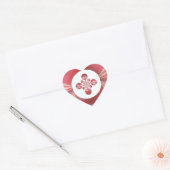 Pitch Kaleidoscope: Cricketballen Het hart van het Sticker (Envelop)