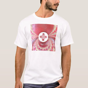 Pitch Kaleidoscope: Cricketballen Het hart van het T-shirt