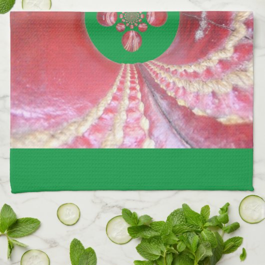 Pitch Kaleidoscope: Cricketballen Het hart van het Theedoek (Gevouwen)