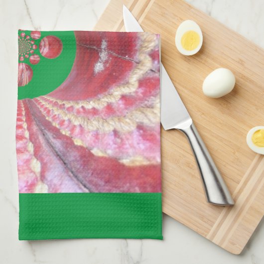 Pitch Kaleidoscope: Cricketballen Het hart van het Theedoek (Quarter Fold)