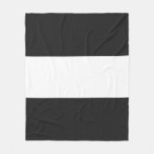 Pitch Pastel & Soft White Bar-ontwerp Fleece Deken (Voorkant)