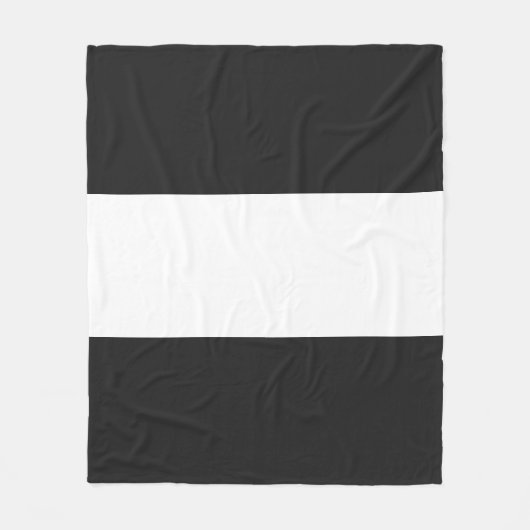 Pitch Pastel & Soft White Bar-ontwerp Fleece Deken (Voorkant)