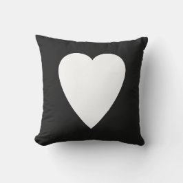 Pitch Pastel & Witte Hartvorm Design Kussen