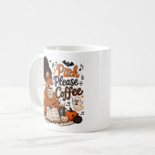 Pitch Please Coffee Muziekleraar Halloween Mok (Voorkant links)