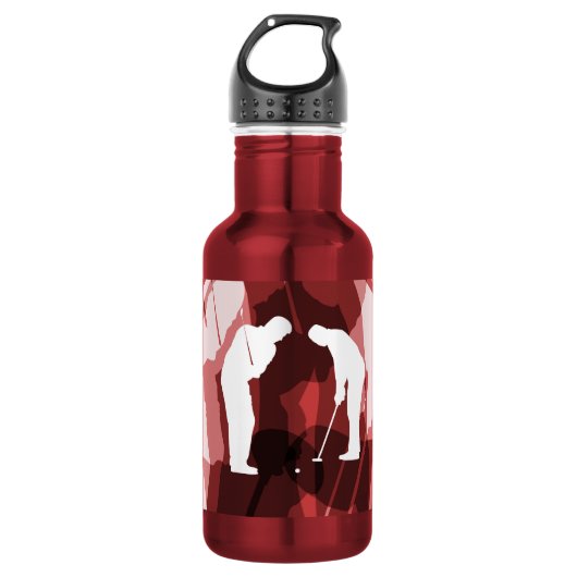 Pitch & Putt Golfer's Drink Waterfles (Voorkant)