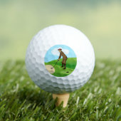 Pitch Shot door paniekzaaier Duffer Golfballen (Insitu Shirt)