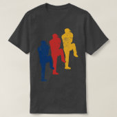 Pitcher Baseball-speler T-shirt (Design voorkant)
