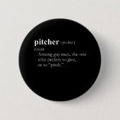 PITCHER (definitie) Ronde Button 5,7 Cm (Voorkant)