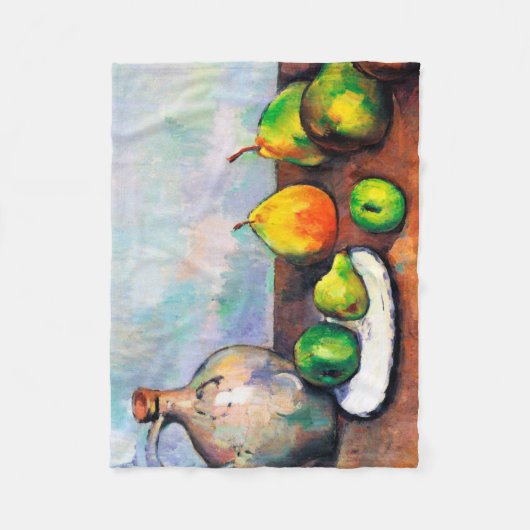 Pitcher en Fruit, Paul Cezanne Fleece Deken (Voorkant)