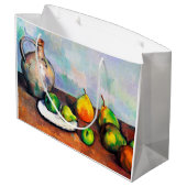 Pitcher en Fruit, Paul Cezanne Groot Cadeauzakje (Achterkant Gekanteld)
