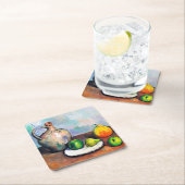 Pitcher en Fruit, Paul Cezanne Kartonnen Onderzetters (Insitu)