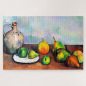 Pitcher en Fruit, Paul Cezanne Legpuzzel (Horizontaal)