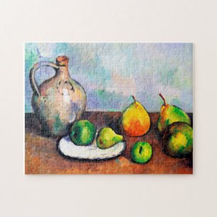 Pitcher en Fruit, Paul Cezanne Legpuzzel