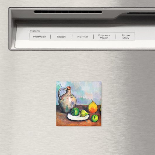 Pitcher en Fruit, Paul Cezanne Magneet (Insitu (Vaatwasser))